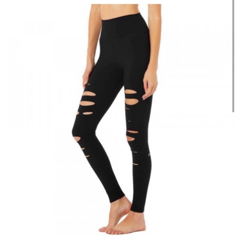ALO Yoga Warrior Ripped Leggings